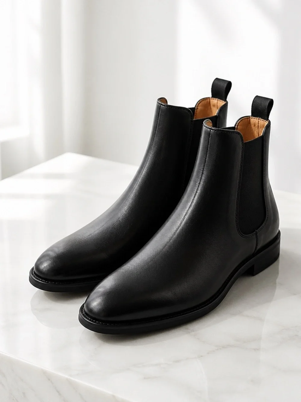 MADEWELL Ainsley Chelsea Boot Black leather Size 9.5
